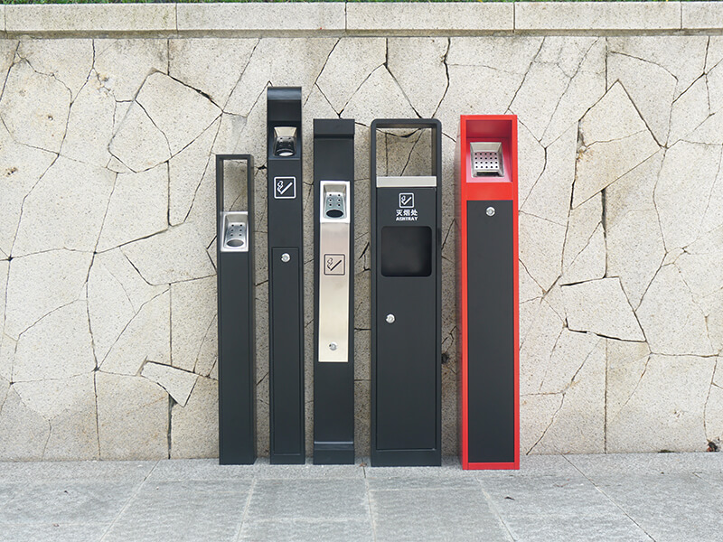 江苏立式烟灰筒，坐地式烟灰柱，灭烟柱，厂家直销可批发定制